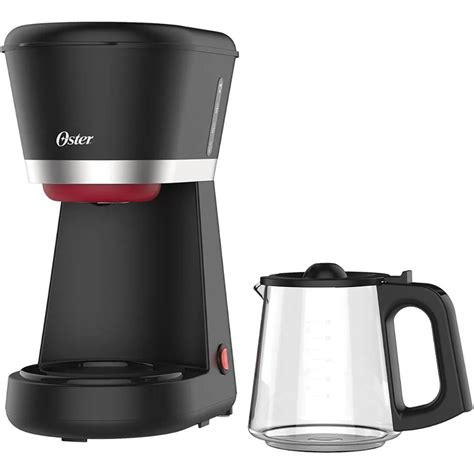 Cafeteira Oster Black OCAF350 C Jarra De Vidro 07L Preto Inox 220V Os