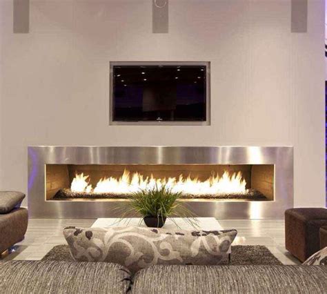 Living Room Electric Fireplace Ideas With Tv Above - Herrera Barbara