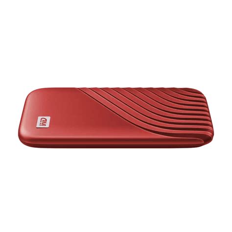 Wd My Passport 2tb Portable External Ssd Red Datablitz