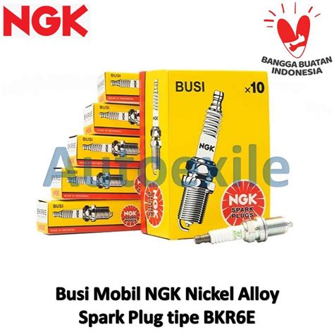 Jual Busi Mobil NGK Nickel Alloy BKR6E Original Spark Plugs Camry