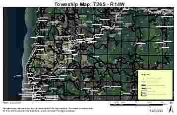 Curry County, Oregon 2018 Township Maps Map by Super See Services ...