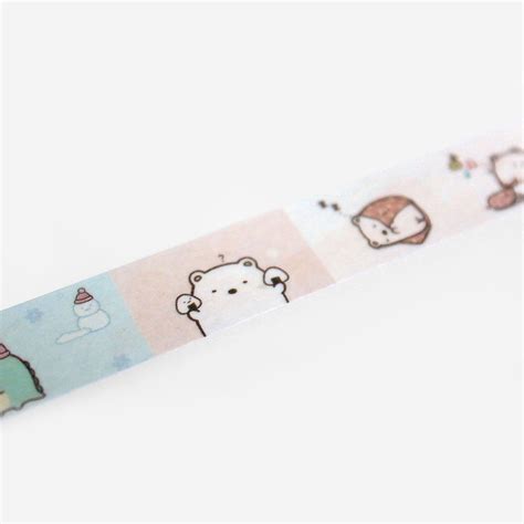 Fita Decorativa Washi Tape Sumikko Gurashi Mesa Fancy Goods