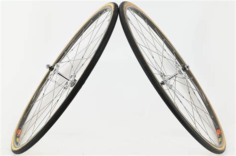 Campagnolo Record High Flange Pista Mavic Gp4 Wheelset Cicli Berlinetta