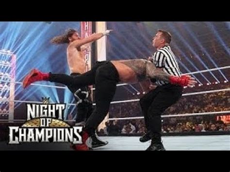 Roman Reigns Misses Sami Zayn And Spears The Referee WWE Night Of