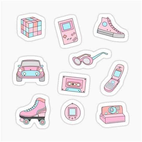 Pastel PaletteD Shop Redbubble Cute Laptop Stickers Scrapbook