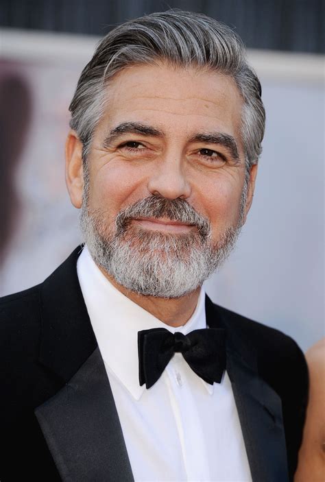 George Clooney Best Beard Oil George Clooney George Clooney Style