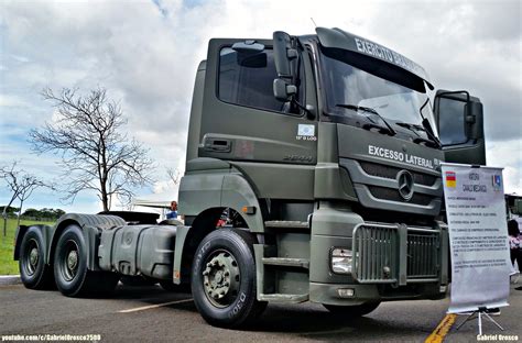 Mercedes Benz Axor 2644 Exército Brasileiro Mercedes Ben Flickr