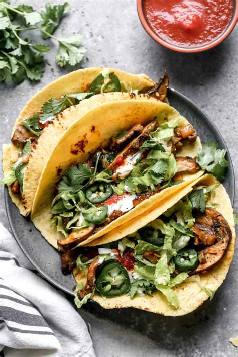 Easy And Delicious Mushroom Tacos Tastes Better From Scratch