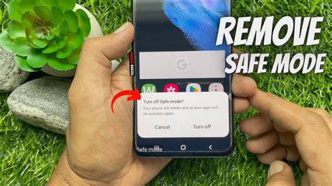 How To Remove Safe Mode On Samsung Smartphone Youtube