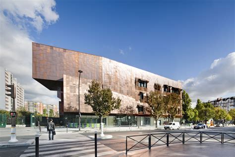 Gallery Of Conservatoire Claude Debussy Basalt Architecture Media