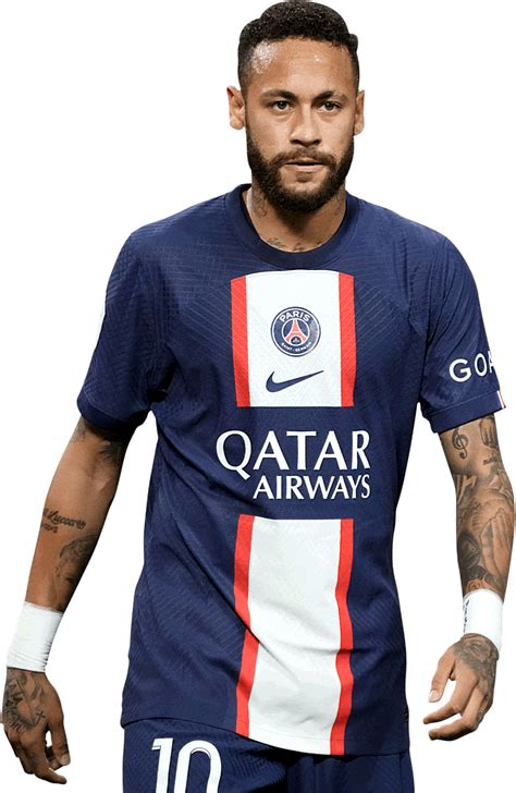 Neymar Paris Saint-Germain football render - FootyRenders