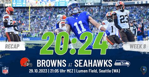 Recap Regular Season 2023 Week 8 Browns Seahawks