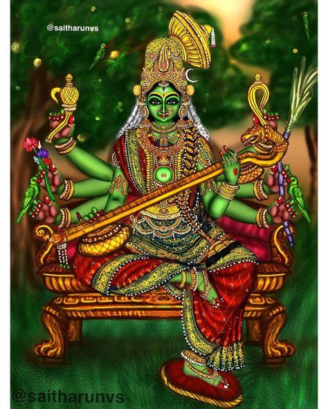 Hindu Goddess Matangi