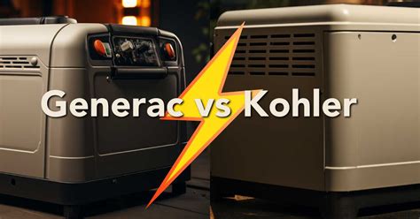 Generac Vs Kohler Choosing The Perfect Generator For Your Power Needs