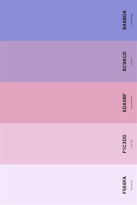 25 Best Lavender Color Palettes With Names And Hex Codes Artofit