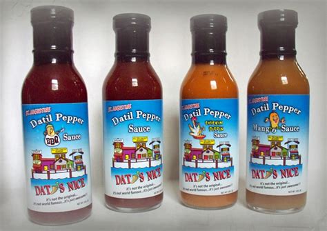 Dats Nice Hot Sauce Datil Pepper Sauce St Augustine FL