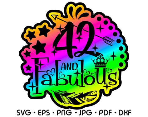 And Fabulous Svg Files For Cricut Svg For Shirts Digital Etsy