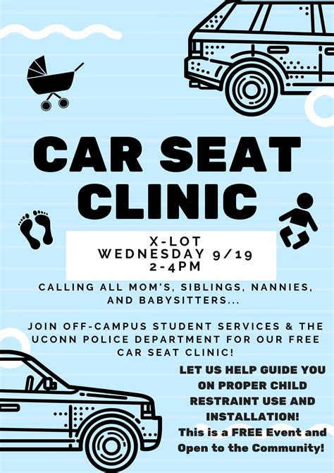 Car Seat Clinic- Wednesday 9/19 | Off-Campus and Commuter Student Resources