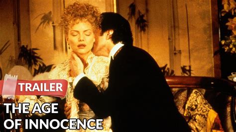 The Age Of Innocence Trailer Daniel Day Lewis Michelle