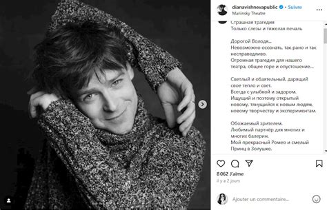 Vladimir Shklyarov le danseur superstar est mort à 39 ans son décès