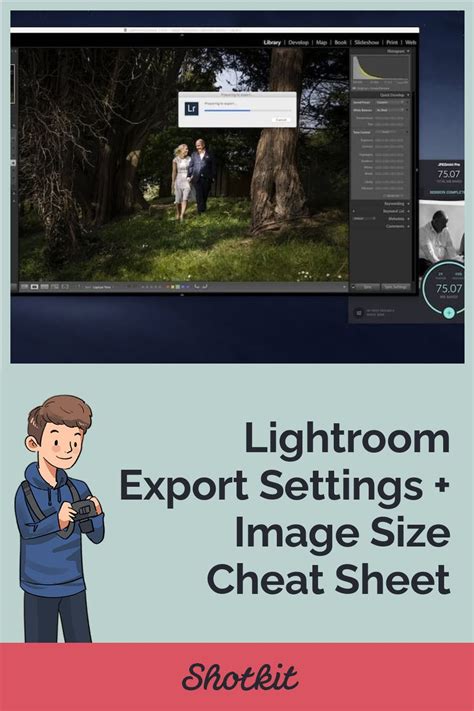 Lightroom Export Settings In Image Size Cheat Sheet Artofit