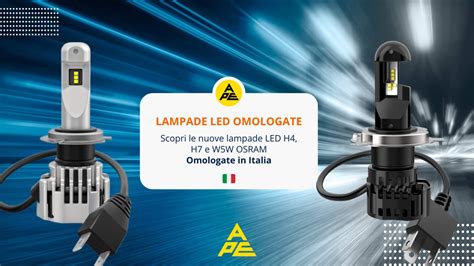 OSRAM Lancia Le Prime Lampade LED Omologate In Italia