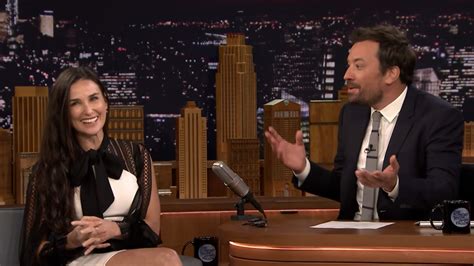 Demi Moore Plays Charades With Jimmy Fallon, Explains the Origins of ...