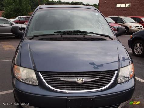 2001 Steel Blue Pearl Chrysler Town Country LXi 66487478 Photo 8