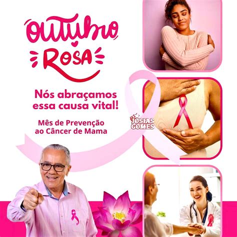 Outubro Rosa Preven O O Melhor Caminho Josias Gomes