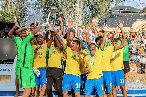 O Rei Da Areia Brasil é Tricampeão Da Conmebol Copa América De Beach