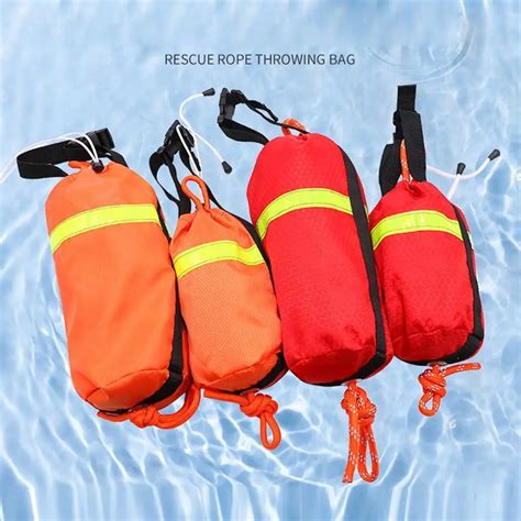 Floating Lifeline Bag Reflective Throwing Rope Bag Boating Bag Kayaking