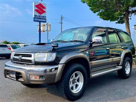 Toyota Hilux Surf Ssr X V Selection 2000 Black 132057 Km Details Japanese Used Cars