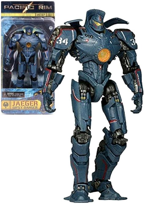 "J&G Pacific Rim Cyborg Jaeger Gipsy Danger Action Figure - 7"" High ...