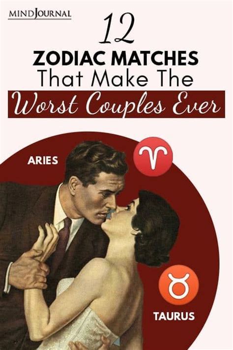 12 Zodiac Matches That Make The Worst Couples Ever Artofit