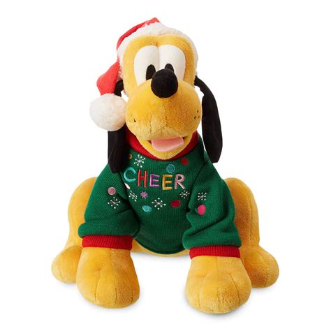 Disney Holiday Plush - Pluto - Medium