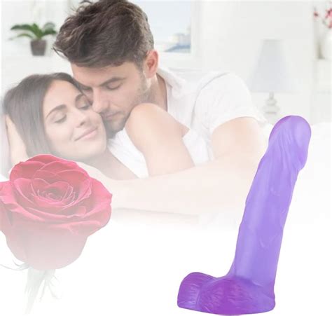 Mini Consolador De Silicona Realista De Pulgadas Enchufe Anal Para