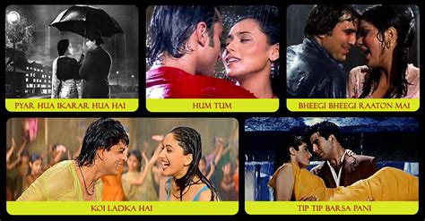 Check Out The Hot Sizzling Bollywood Rain Songs Pick Your