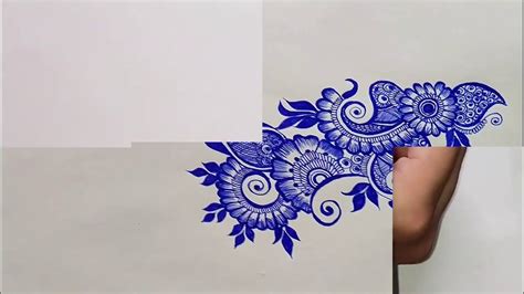 Pencil Arabic Mehndi Design Easypencil Mehndi Designarabic Mehndi