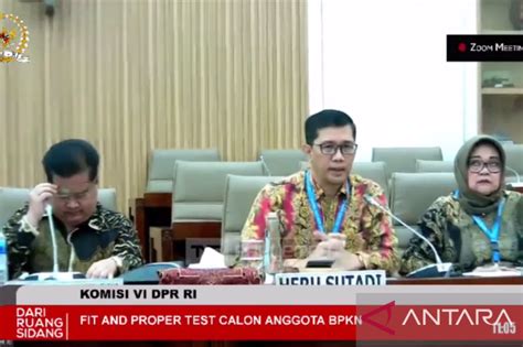 Calon Anggota Bpkn Heru Sutadi Tekankan Penguatan Bpkn Di Era Digital