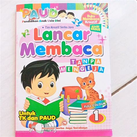 Jual Buku Anak Paud Tk Sd Lancar Membaca Shopee Indonesia