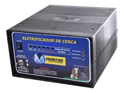 Maquina De Choque Cerca Elétrica Super Potencia 72 3 Joules 110V 220V