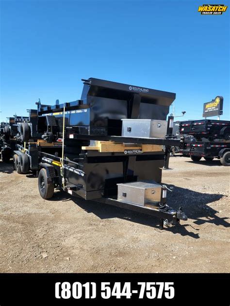 2024 Southland - 6x10 - Single Axle 7k - Dump Trailer | Wasatch Trailer ...