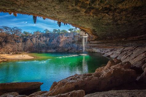 nature, Landscape, Cave, Waterfall, Lake Wallpapers HD / Desktop and Mobile Backgrounds