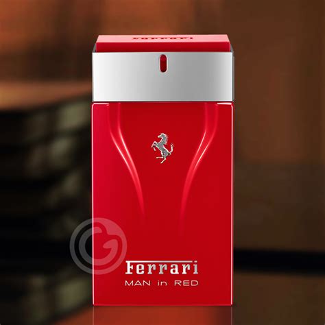 Man In Red Ferrari Eau De Toilette Masculino GiraOfertas