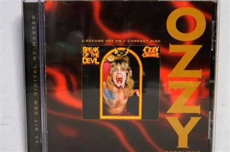 Cd Ozzy Osbourne Speak Of The Devil Festima Ru