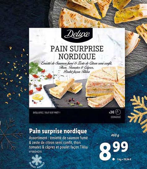 Offre Pain Surprise Aux Céréales chez Lidl