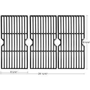 Amazon Hongso Porcelain Coated Cast Iron Grill Grates