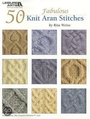 50 Fabulous Knit Aran Stitches Rita Weiss 9781601407849 Boeken