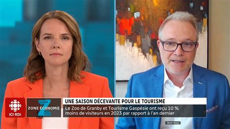 Zone économie Une saison touristique décevante YouTube