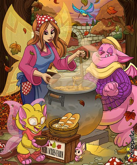 Soup Faerie Poster Neopets Merch Database